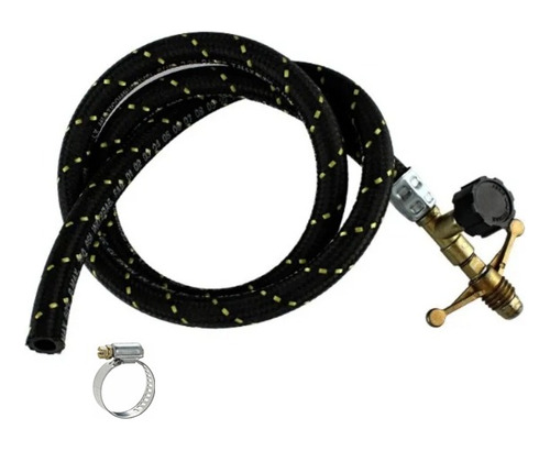 Kit Mangueira 1m Alta Pressão C/ Conjunto P13 + Abraçadeira