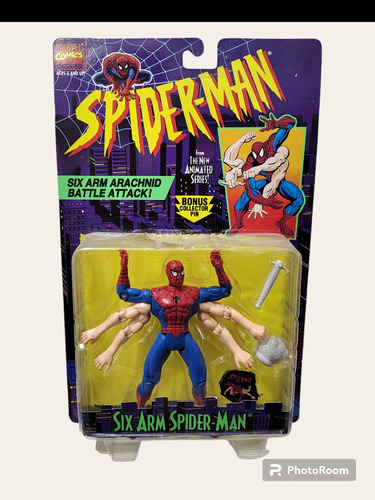 Spiderman Six Arms Toy Biz