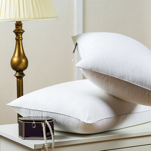 Almohadas Tamaño Estándar Relleno Semi Firme Color Blanco