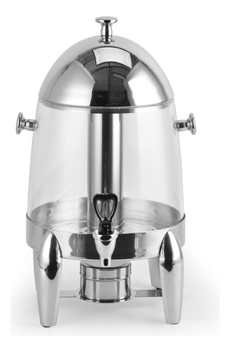 Dispensador De Bebidas De Jugo Frio Y Caliente De Acero Inox