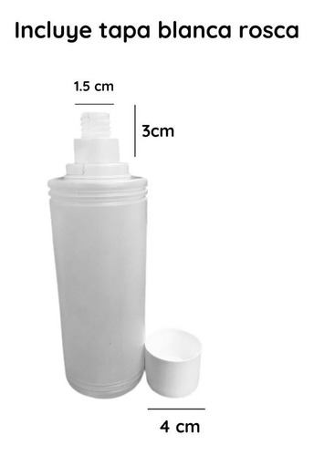 Imagen 4 de 10 de Envases Plasticos Para Shampoo 500 Cc X 100 Un
