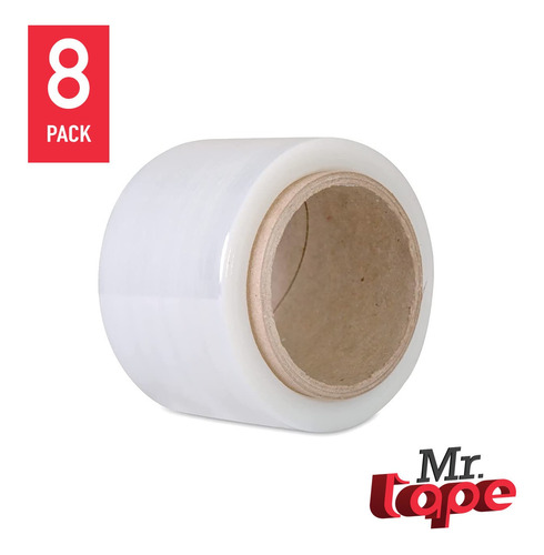 8 Rollos De Emplaye Pelicula Estirable 3  C60 305m - Mr Tape