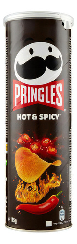 Batata Pringles Hot & Spicy - Sabor Quente E Picante 175g