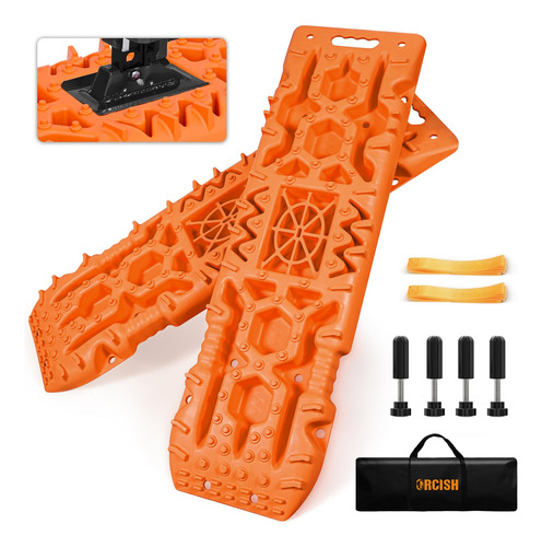 2 Tabla Traccion Para Rescate Base Elevacion Gata Arena 4x4