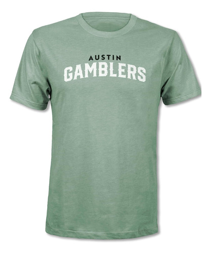 Austin Gamblers Camiseta De Manga Corta Con Cuello Redondo (