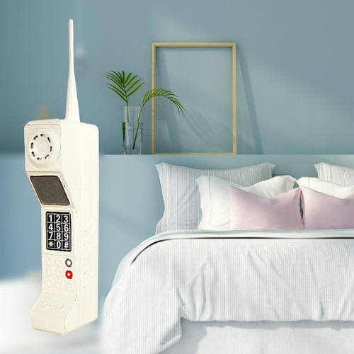 Modelo De Teléfono Móvil Retro Vintage Hierro Decoración