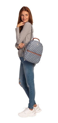 Imagen 4 de 7 de Backpack Hpc Polo Estampada Monograma