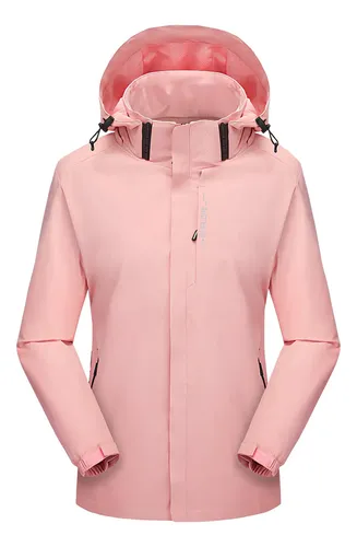 Chamarras Mujer Impermeable Transpirable Gorro Removible