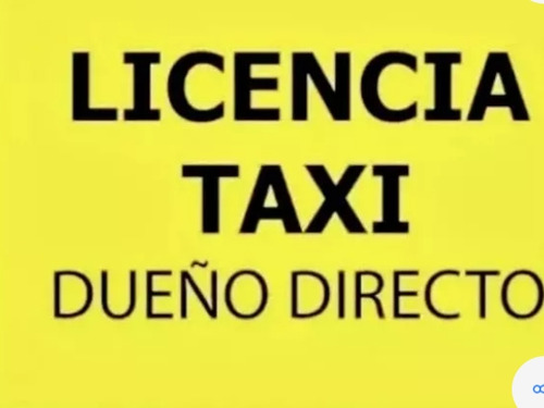 Licencia Taxi Caba 2012