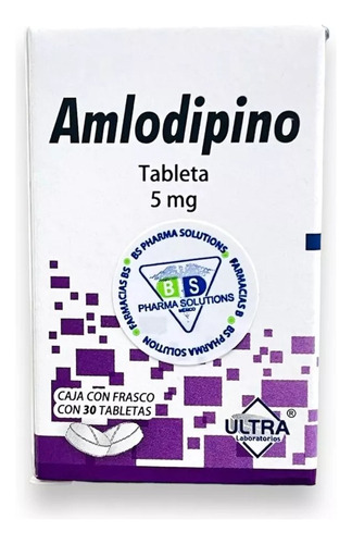 Amlodipino 5mg Caja C/30 Tabletas