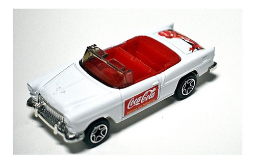 Carro Cocacola Chevy Bel Air 1955 Convertible Matchbox