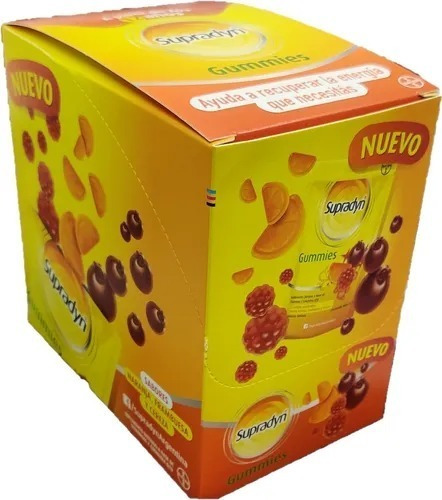 Suplemento En Gomitas Bayer Supradyn Gummies X 25 Pack X 6