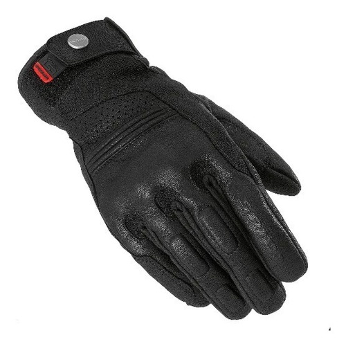 Guantes Para Moto Spidi Urban Negro De Piel Perforado