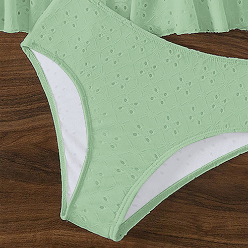 Conjunto De Traje De Baño Sin Tirantes Dividido En Bikini I