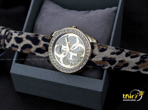 Relogio Guess Feminino W0627l7 Com Cristais - 40 Mm Oiginal