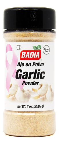Badia Garlic Powder Ajo En Polvo 85.05g