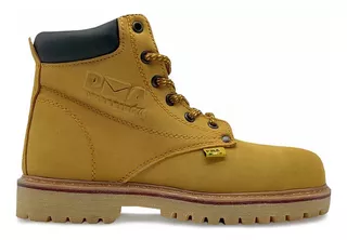 Bota Miel Nobuck Hombre Caballero Trabajo Pma Industriales