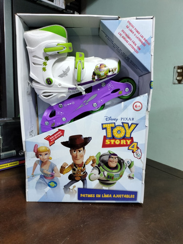Patines En Línea Ajustables Toy Story 4 Buzz Lightyear (Usado)