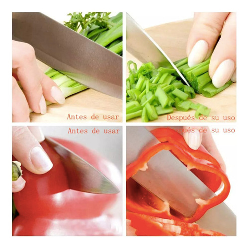Afilador Cuchillos Cocina Profesional Chef Portatil Manual