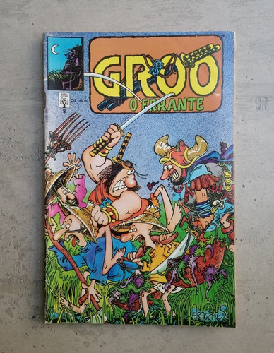 Hq Groo O Errante N° 8 - Dezembro 1990 - Editora Abril (Usado)