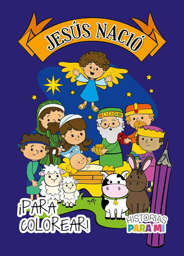 Vida De Jesús (4 Tomos) · Para Colorear · Pack X 4