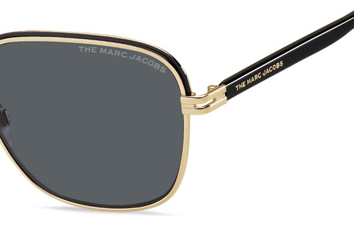 Lentes De Sol Marc Jacobs Marc 531/s Cuadrados Polarizados Diseño Negro