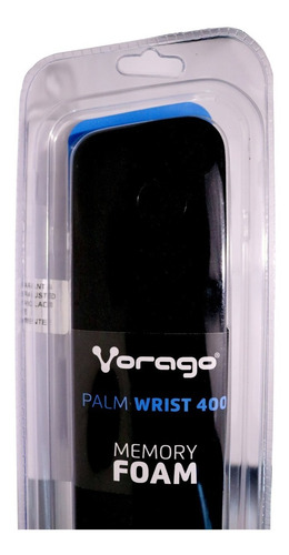 Imagen 4 de 6 de Descansa Muñecas Gel Para Teclado Memory Foam Vorago Pw-400