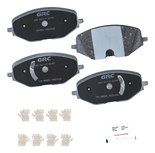 Balata Delantera Grc Prime Para Cupra Formentor 2020-2024