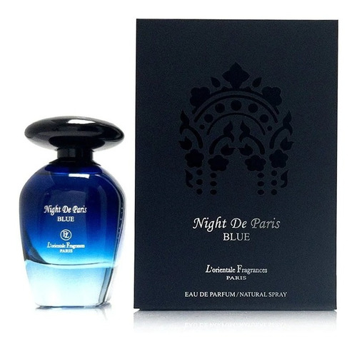 Perfume Unisex Night De Paris Blue 100 Ml Edp