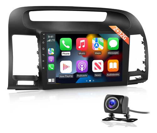 Estéreo De Coche 9 In Para Toyota Camry 2g+32g Carplay Hi-fi