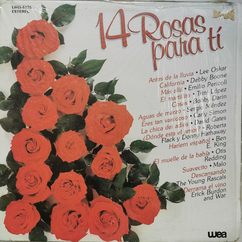 Disco Lp:14 Rosas Para Ti- Bobby Darin,lee Oskar