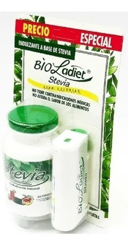 Stevia Tabletas X 500 + 150 Uni - Unidad a $49