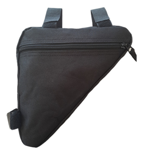 Bolso Alforja Para Bicicleta Mtb Buena Calidad Negro Negro