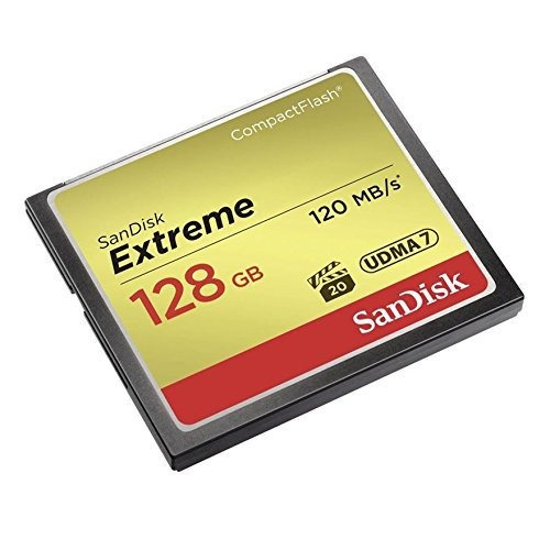 Sandisk Extreme 128gb Compactflash Memory Card