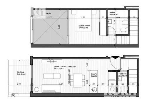 Imagen 22 de 22 de Venta Duplex 2 Ambientes Al Frente, Con Toilette Y Balcón Apto Profesional En Belgrano