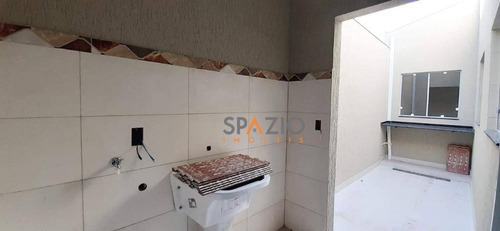 Imagem 9 de 10 de Casa Com 2 Dormitórios À Venda, 110 M² Por R$ 340.000,00 - Jardim Cherveson - Rio Claro/sp - Ca0517