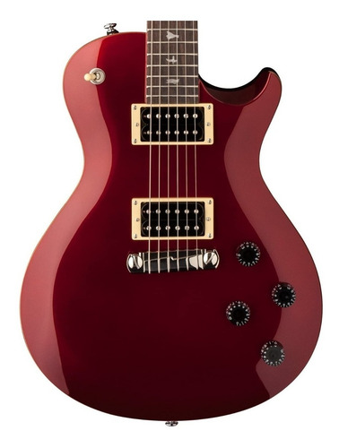 Guitarra eléctrica PRS Guitars SE 245 de arce/caoba metallic red flameado con diapasón de palo de rosa