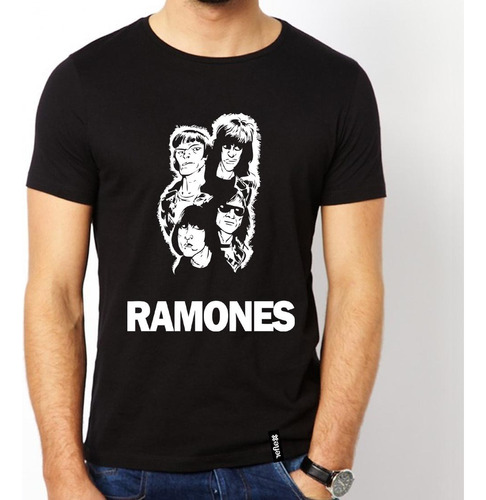 Remera Ramones 100% Algodón Calidad Premium 6