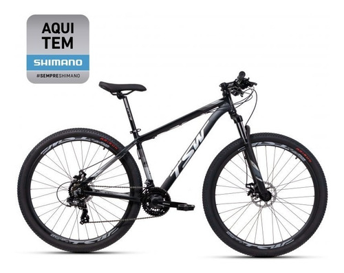 Bicicleta Tsw Ride Bike Mtb Aro 29 Preta Pronta Entrega