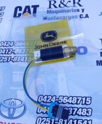 Re212878 John Deere Manocontacto Aceite Transmisión