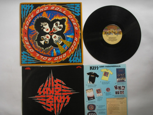 Lp Vinilo Kiss Rock And Roll Over Edicion Usa 1976