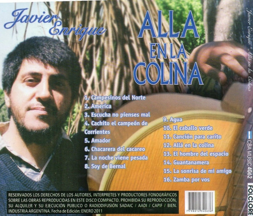 Cd Javier Enrique Alla En La Colina