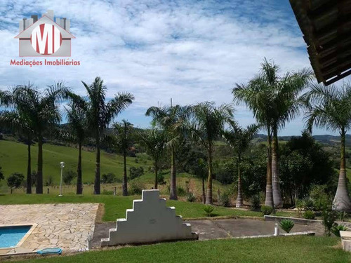 Chácara Maravilhosa Com 03 Dormitórios, Piscina, Paisagismo, Espaço Gourmet À Venda, 5150 M² Por R$ 700.000 - Zona Rural - Pinhalzinho/sp - Ch0122