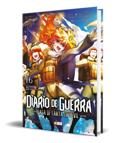 Libro Diario De Guerra [ Saga Of Tanya The Evil Vol.16 ] 