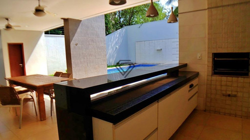 Imagem 14 de 29 de Sobrado 5 Suítes + Escritório, 601 M² C/ Lazer À Venda Na 204 Sul - 303