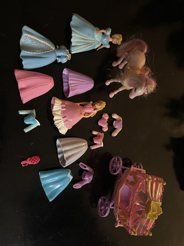 Set Princesas Bella Durmiente Y Cenicienta (Usado)