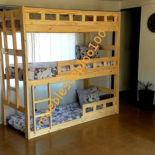 Cama Cucheta Triple