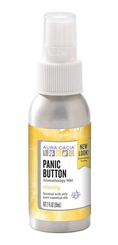Aura Cacia Panic Button Aromatherapy Mist Relaxing 59ml