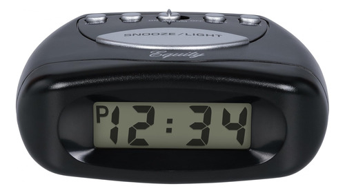 Equity By La Crosse Lcd Snooze Despertador, Negro