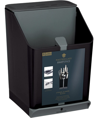 Smart Space Allin1 Block And Utensil Holder Con Afilado...